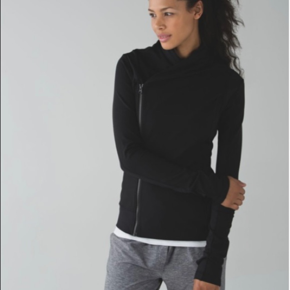 Lululemon Bhakti Yoga Jacket - Black - Size 8